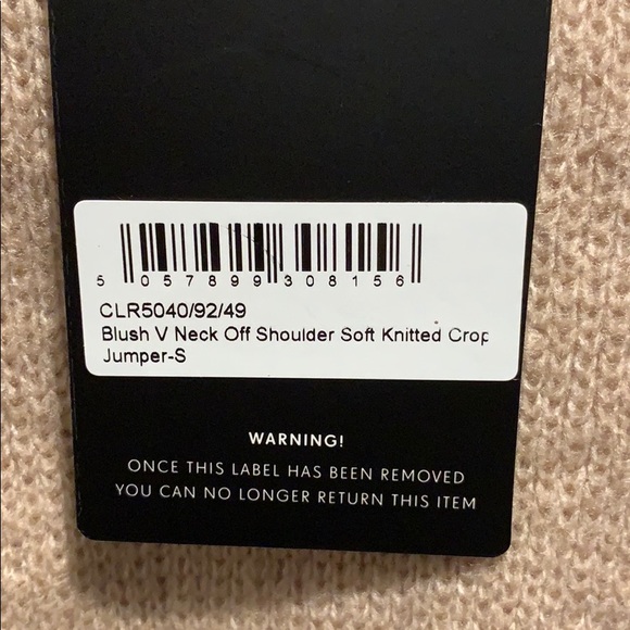 Prettylittlething Cropped Sweater - Picture 3 of 4